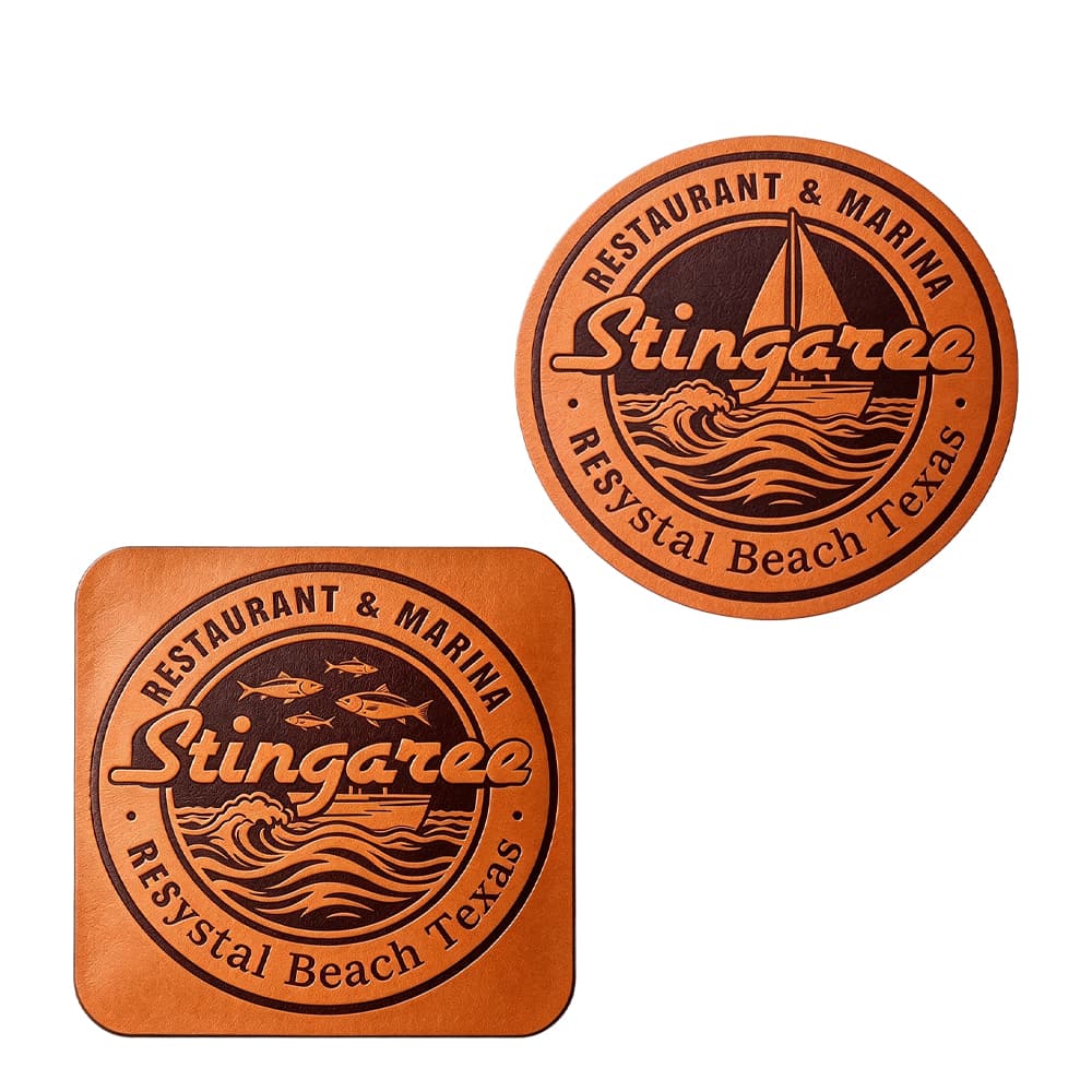 Faux Leather Clothing Patches