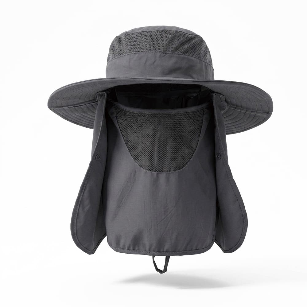 Sun Bucket Hat w/ Removable Neck Flap gallery 4