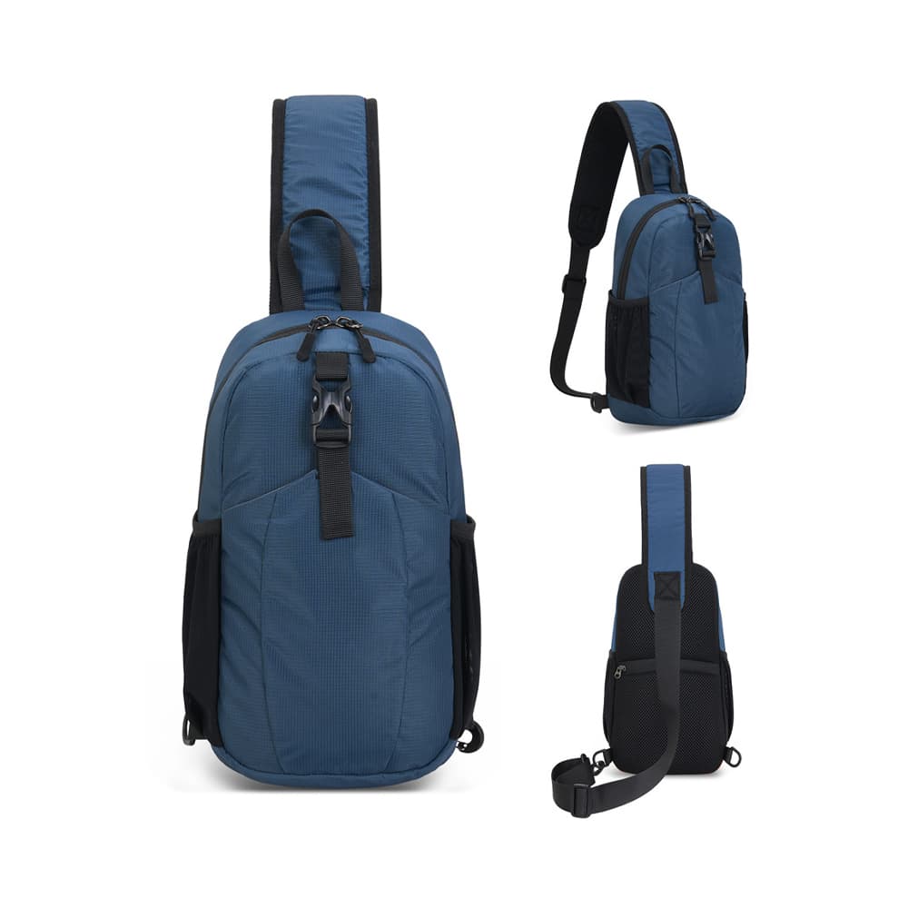 Reversible Strap Nylon Sling Bag gallery 2