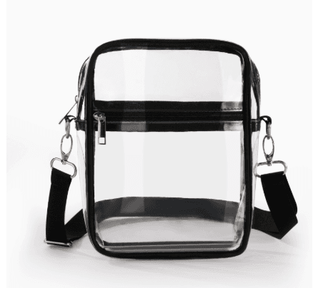 Waterproof PVC Stadium Crossbody Purse