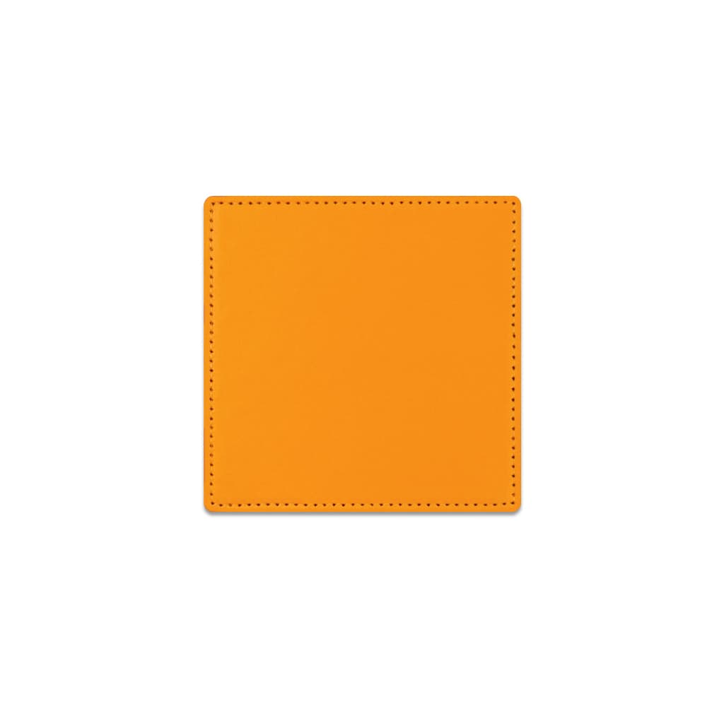 PU Leather Square Drink Coasters Set gallery 5