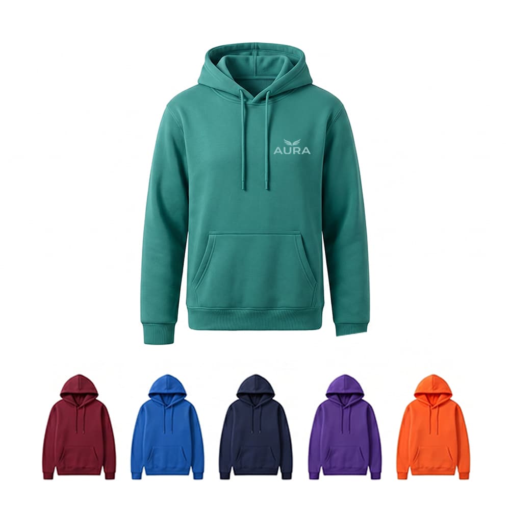 Cotton Pullover Hoodie Sweatshirt - Custom Wholesale SWEAT SHIRTS UNISEX | Alogo Solutions