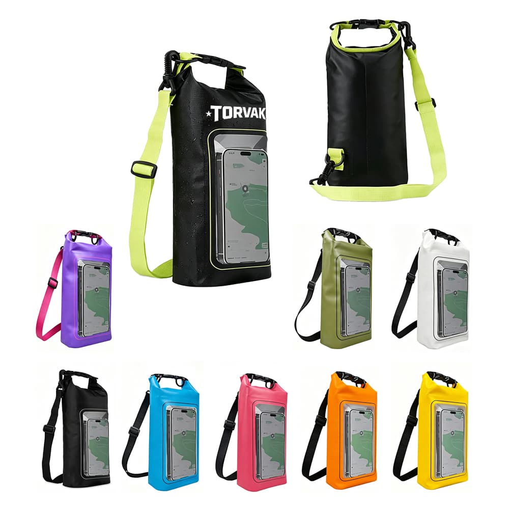 Compact PVC Dry Bag w/ Strap - Custom Wholesale BAGS CROSSBODY AND SLING | Alogo Solutions