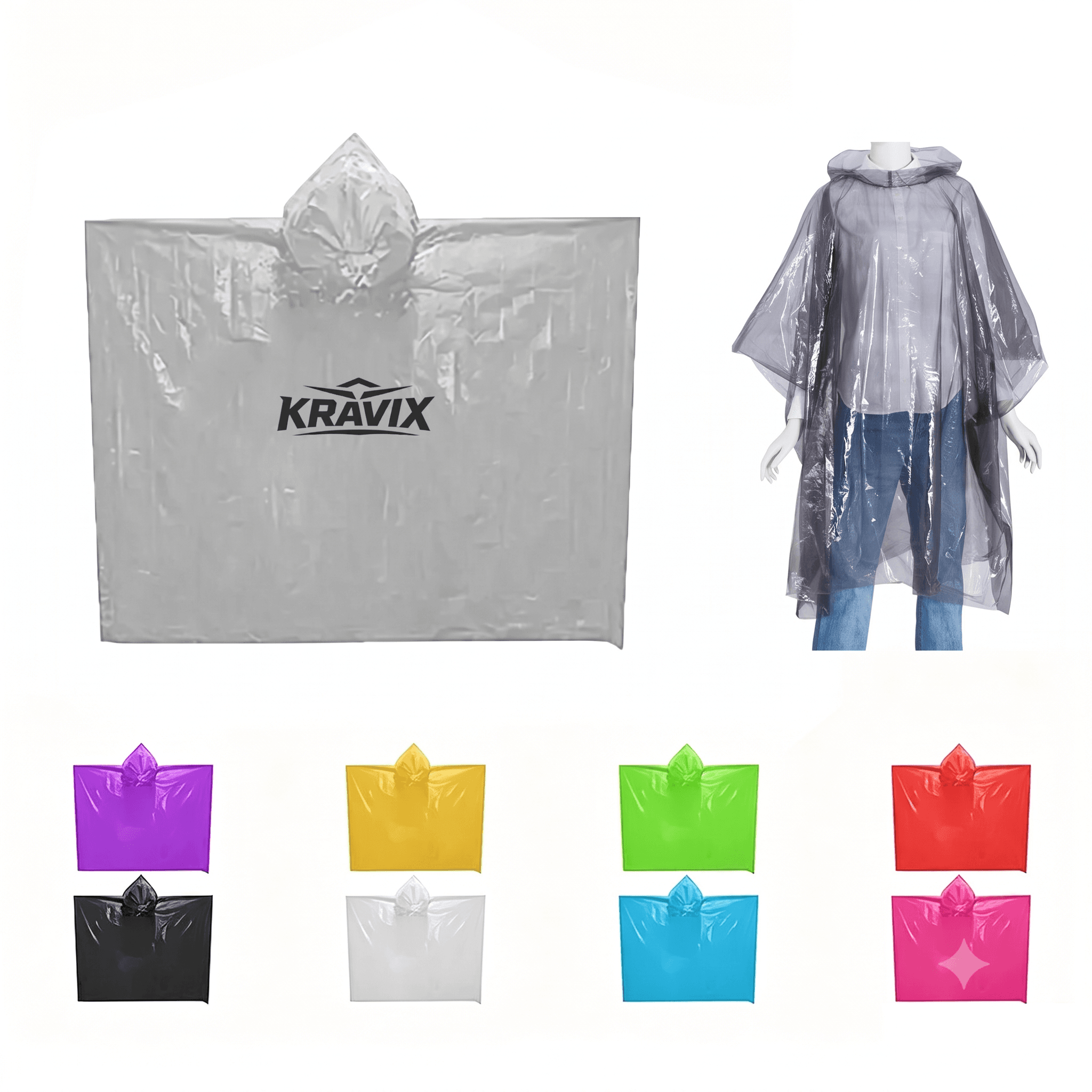 Foldable Packable Wet Weather Rain Poncho - Custom Wholesale OUTERWEAR RAINWEAR | Alogo Solutions