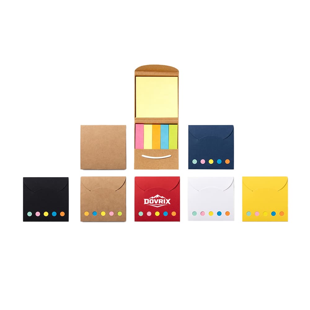 Pocket Case Sticky Notes - Flags - Custom Wholesale PAPER SPECIALTIES | Alogo Solutions