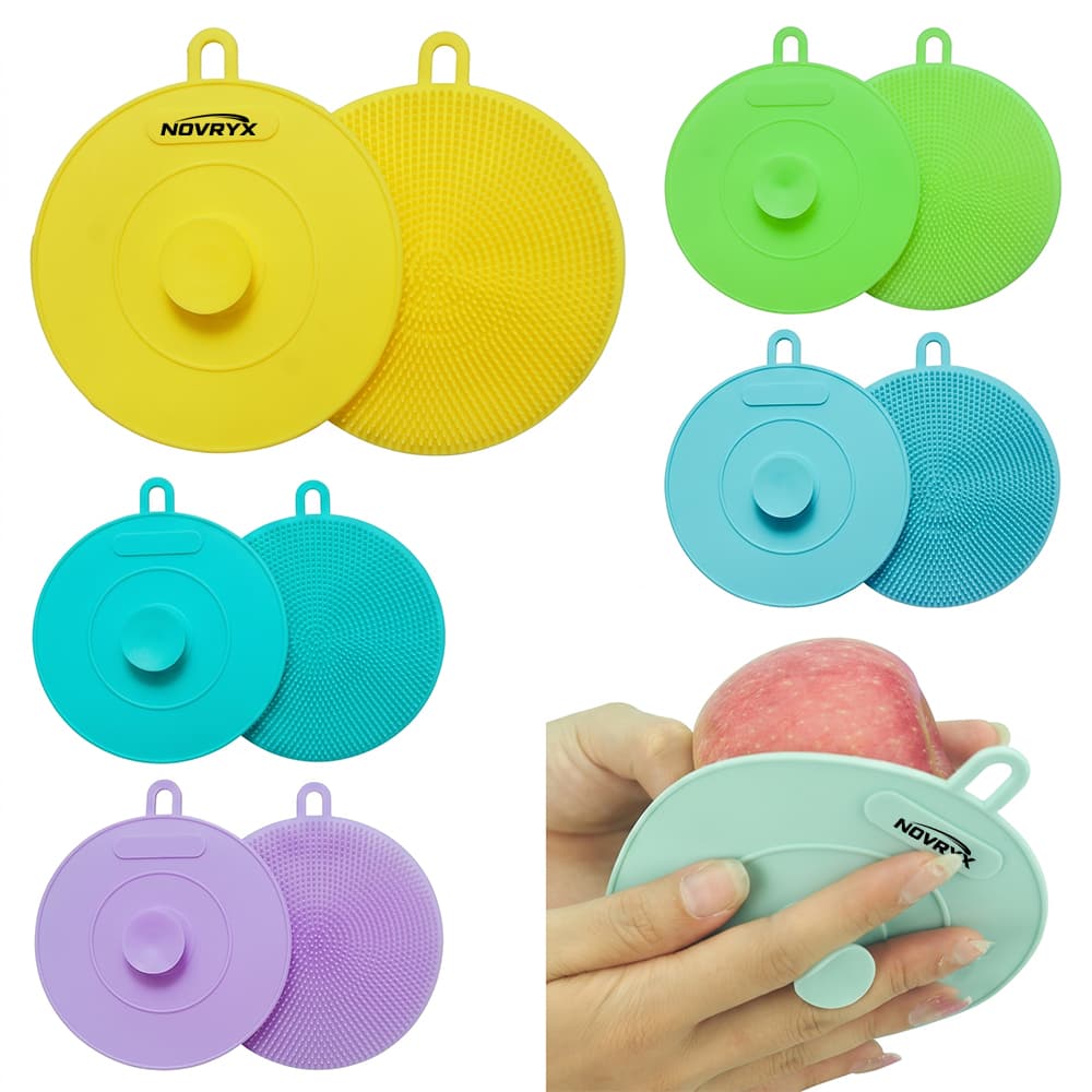 Soap Shaped Silicone Dish Washing Brush - Custom Wholesale TOOLS KITCHEN GENERAL | Alogo Solutions