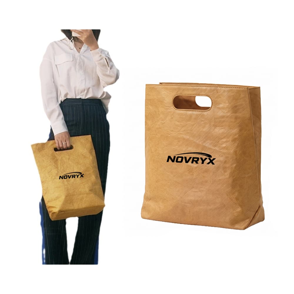 Durable Paper Shopping Tote Bag - Custom Wholesale TOTE BAGS | Alogo Solutions