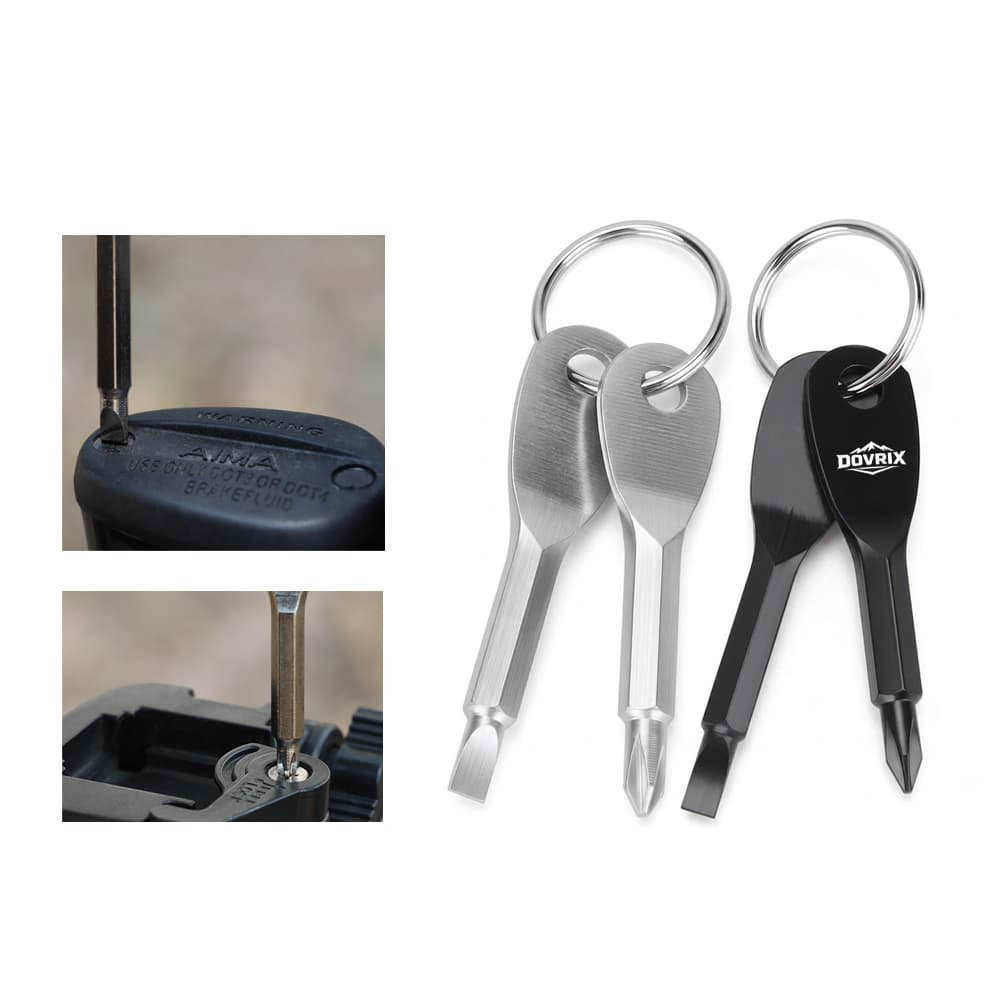 Compact Multitool Keychain Screwdriver - Custom Wholesale KEY CHAINS METAL | Alogo Solutions