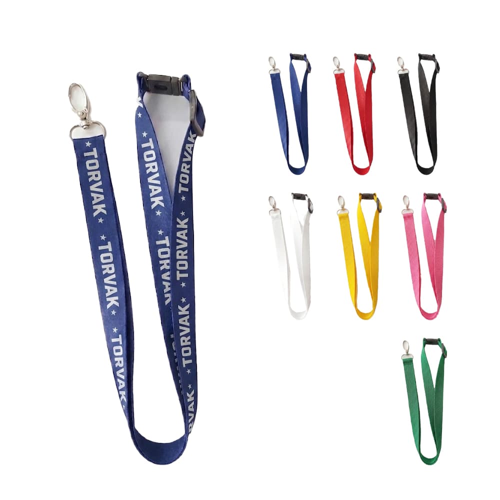 Detachable Polyester Breakaway Lanyards - Custom Wholesale LANYARDS | Alogo Solutions