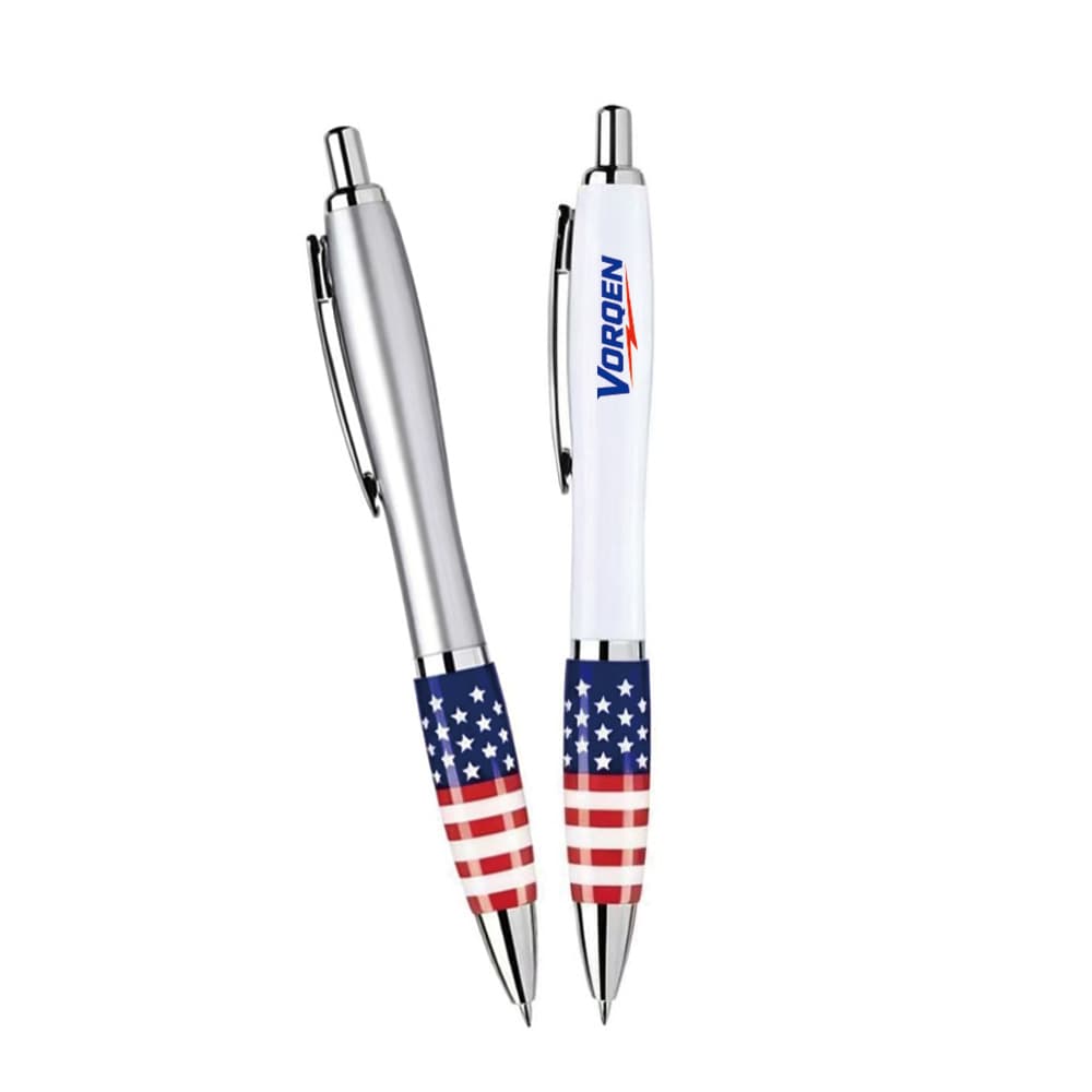American Flag Retractable Ballpoint Pen - Custom Wholesale BALLPOINT PENS | Alogo Solutions